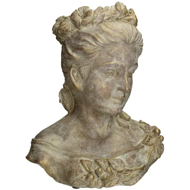 Κασπώ Γυναίκα Χρυσό Τσιμέντο 24x16.5x29.5cm