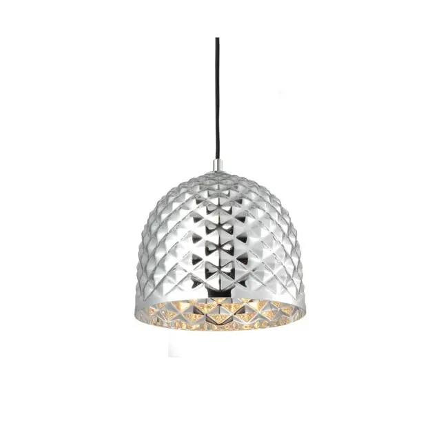 AcaLight Offer NETTO ΦΩΤΙΣΤΙΚΟ ΚΡΕΜΑΣΤΟ ΧΡΩΜΙΟ ΜΕΤΑΛΛΙΚΟ ΣΥΜΒΑΤΙΚΟ 1ΧΕ27 IP20 Φ240Χ1200mm