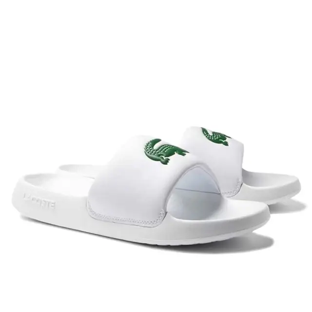 Ανδρικές Παντόφλες Slide Lacoste 49CMA0021082 Λευκές Άσπρο - 40,5 2
