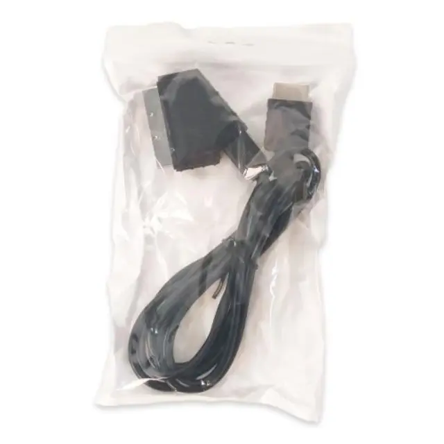 Scart cable for PS1-PS2-PS3 in F AND G bag AND label - PlayStation 3