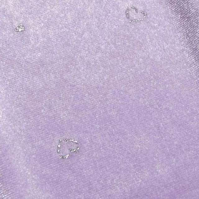 Κολάν βελουτέ με glitter καρδιές 2
