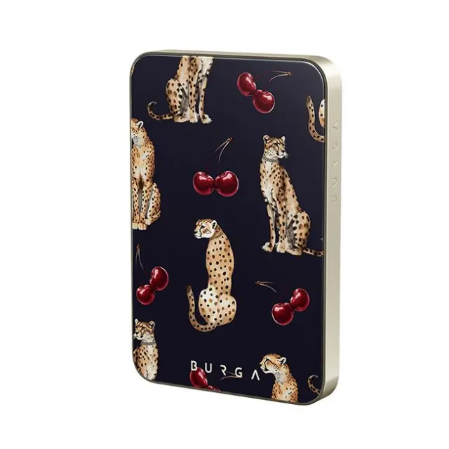 Burga PowerBank Magnetic 5000mAh Cougar Gold (PA_01MS_MAGPBANK5K-GO)