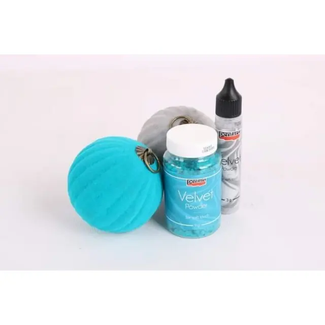 Velvet powder 3gr Pentart, Grey 2