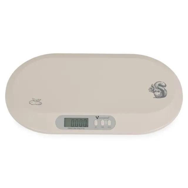 Cangaroo Peanut Ηλεκτρονική Ζυγαριά Βρέφους Grey έως 20kg με Μέτρηση Ύψους 3800146272982