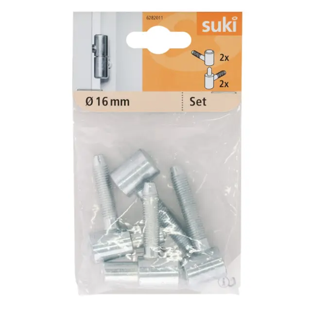 Βίδα PEG Φ16mm Επιψευδαργυρωμένη 2