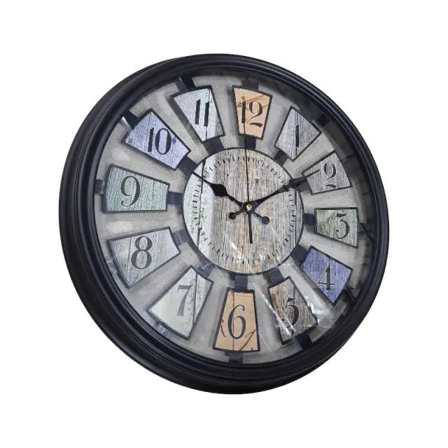Ρολόι τοίχου - TZ650 - 016507 - Black 2