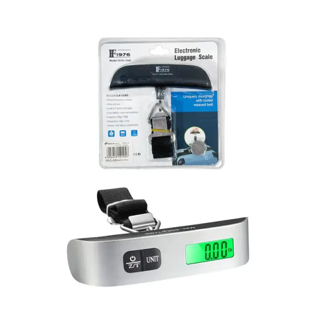 F1976 Ψηφιακή Ζυγαριά Αποσκευές Εώς 50 Kg 14191-734e Electronic Luggage Scale 0231023