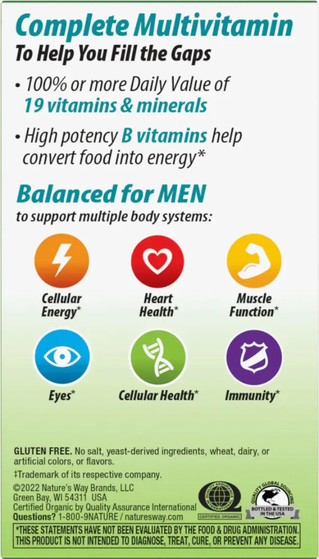 Nature's Way Alive! Garden Goodness for Men 3