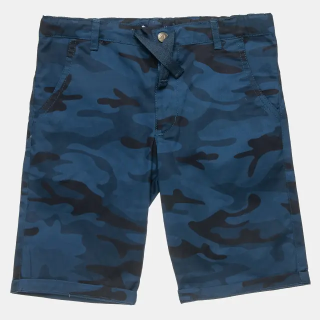 Βερμούδα chino 100% cotton μοτίβο παραλλαγής