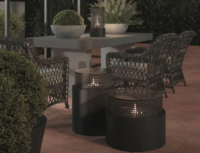 Επιδαπέδια Εστία Φωτιάς Plettenberg Tenderflame με διάρκεια καύσης 3 - 4 ώρες, χωρητικότητα δεξαμενής 1000ml και διαστάσεις 50x41cm - Black TF-600007 3