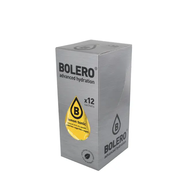 Bolero Classic Drink Mix Lemon – Tonic, 12 x 9 g