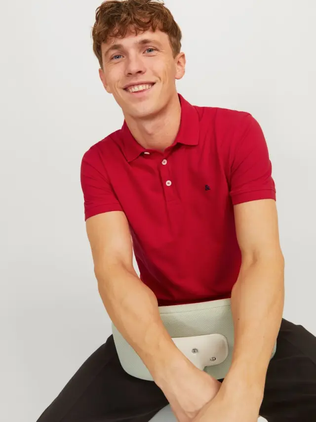 JJEPAULOS POLO SS NOOS True Red