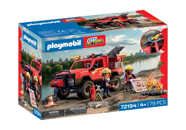 Playmobil City Action - Φορτηγό παντός εδάφους Πυροσβεστικής / 72194 (Playmobil) 2