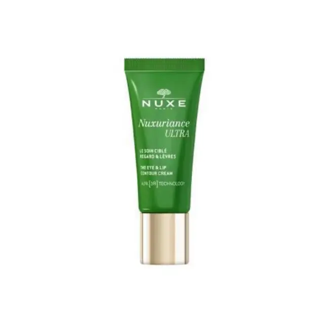 Nuxe Nuxuriance Ultra Eye And Lip Contour Cream Αντιγηραντική Κρέμα Ματιών κατά των Μαύρων Κύκλων, 15ml