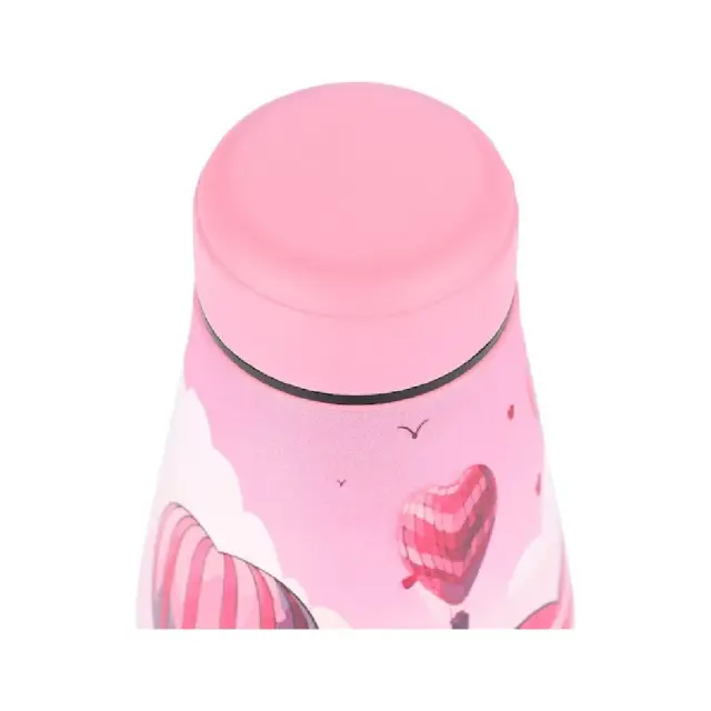 Estia Travel Flask Save the Aegean Μπουκάλι Θερμός Ανοξείδωτο Love ascend 500ml 2