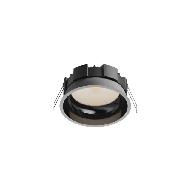 Alo 04614/W-CB/C Χωνευτό σποτ led αδιάβροχο 4000K 25W IP54 ø16.3cm λευκό+χρώμιο+μαύρο Άσπρο Μαύρο
