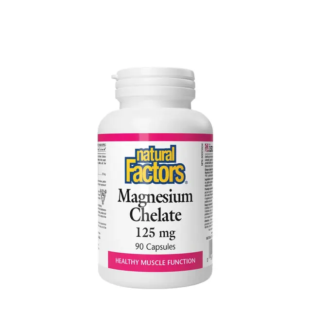 Natural Factors Magnesium Chelate 125 mg