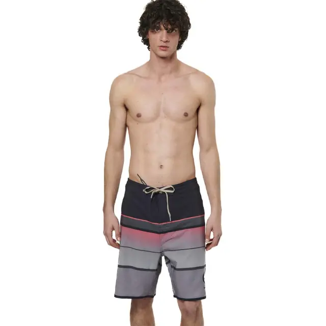 Body Action Men's Board Shorts Μαύρο - Γκρι 033532-01 (Body Action) - Large 3