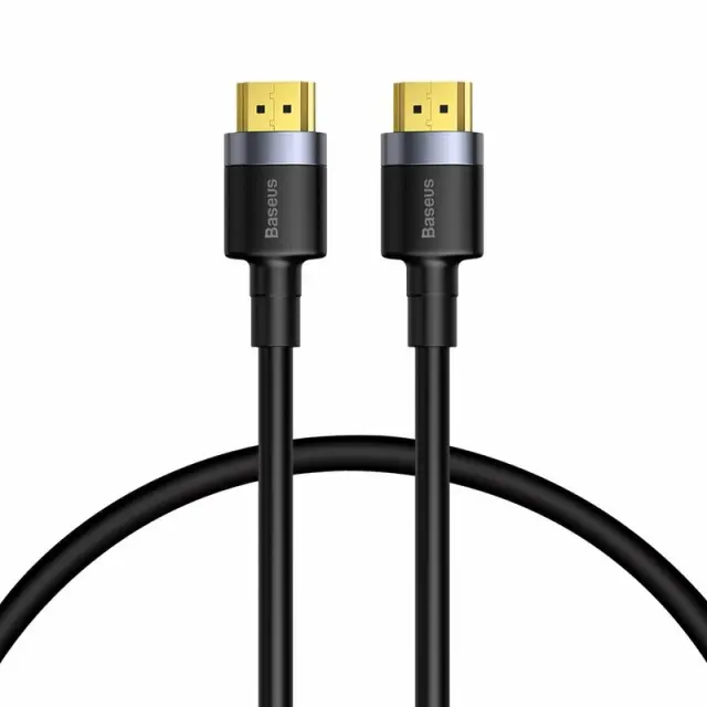 Baseus - Video Cable Cafule (CADKLF-E01) - HDMI to HDMI, 4K, 60Hz, 18Gbps, 1m - Black