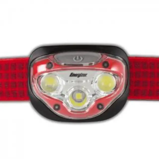 Φακός Κεφαλής Energizer Vision HD 3 Led 300 Lumens IPX4 με Μπαταρίες AAA 3 Τεμ. Κόκκινο 3