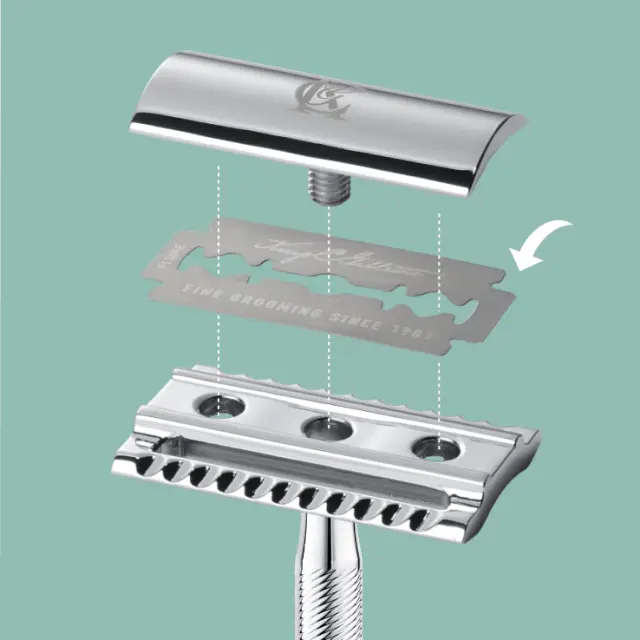 Gillette King Ξυράφι με 5 Ανταλλακτικά 3