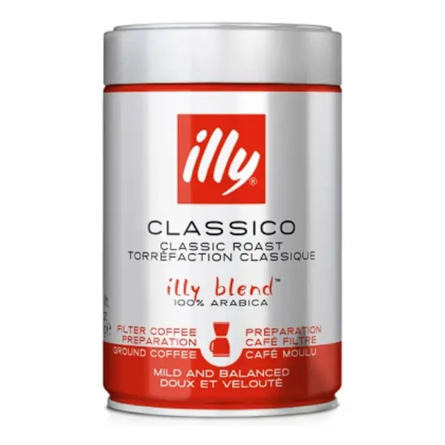 Illy Classico Καφές Φίλτρου 250g Αλεσμένος