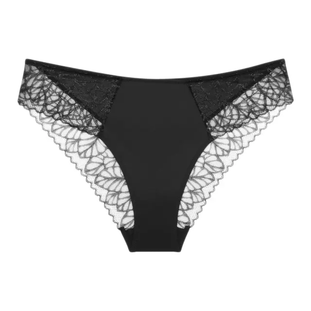 Triumph Γυναικείο Slip Pretty Modal Tai, Χρώμα Μαύρο