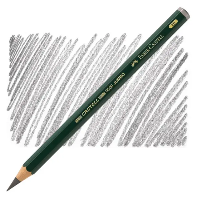 Μολύβι Σχεδίου Faber Castell 9000 Jumbo - 2B