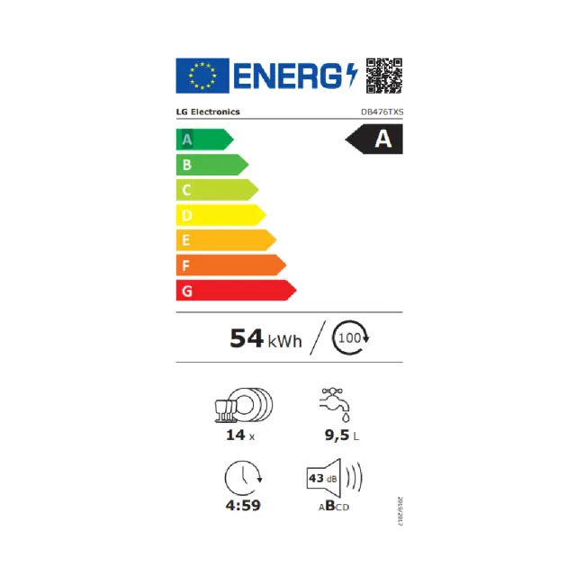 ΠΛΥΝΤΗΡΙΟ ΠΙΑΤΩΝ DB476TXS LG (A) 3