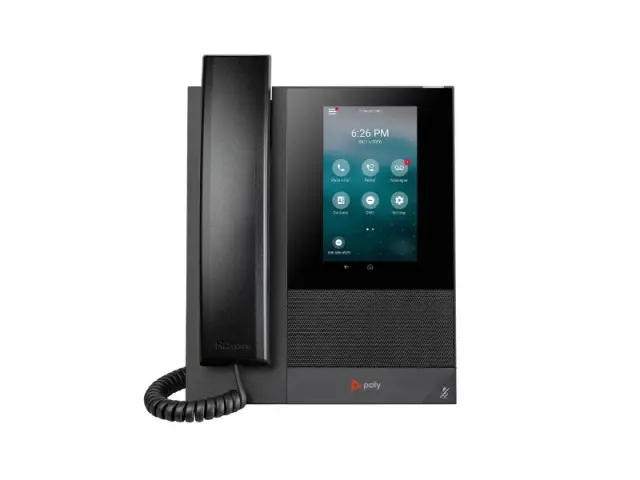HP Poly CCX 400 Business Media Phone with Open SIP and PoE-enabled (849A1AA)