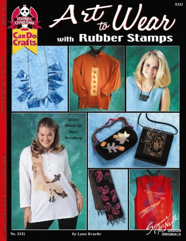 Βιβλίο Art to Wear with Rubber Stamps