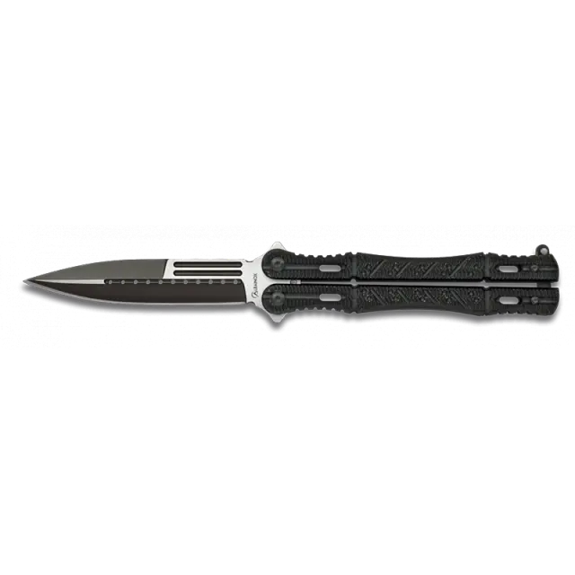 Albainox 02099 Σουγιάς Πεταλούδα BT Black 10,4cm