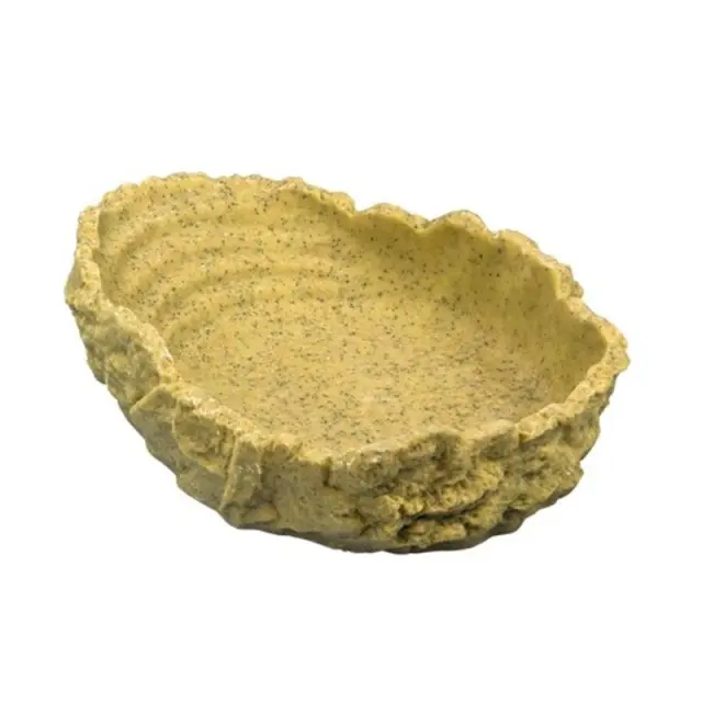 Hobby Μπολ Νερού Ώχρα Large 20x16x5cm 550ml