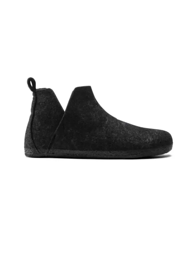 Birkenstock Παντόφλες Unisex τσόχα Γκρί BIR/ANDERMATT SHEARLING 1017887 ANTHRAC 3