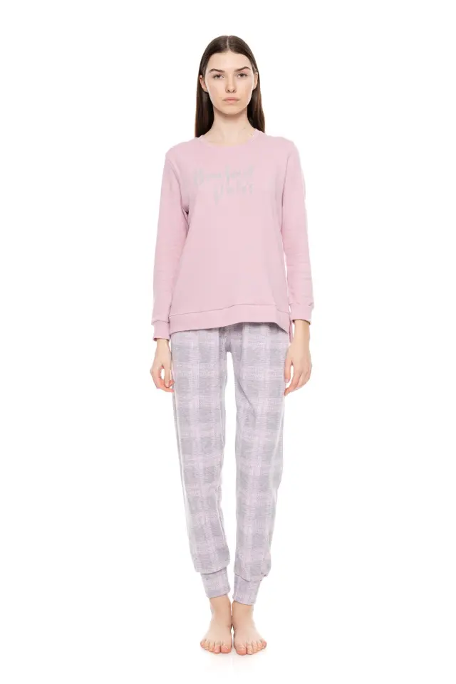 W1495 - Type - PYJAMA JACQUARD BONJOUR PLAID