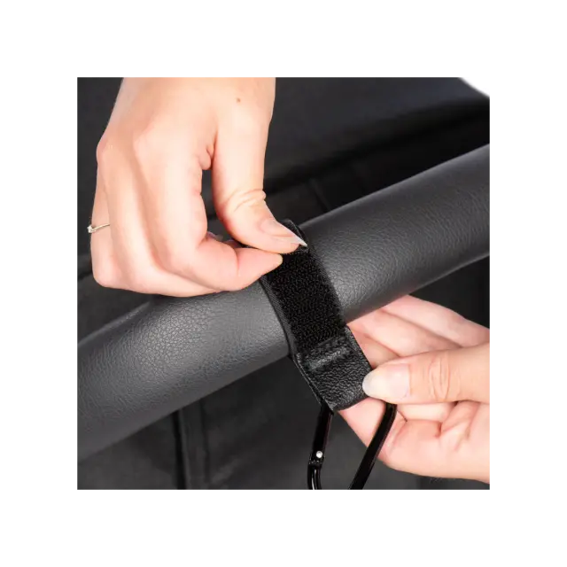 Σετ 2 μικροί γάντζοι καροτσιού Dooky Black DK-5027001 3