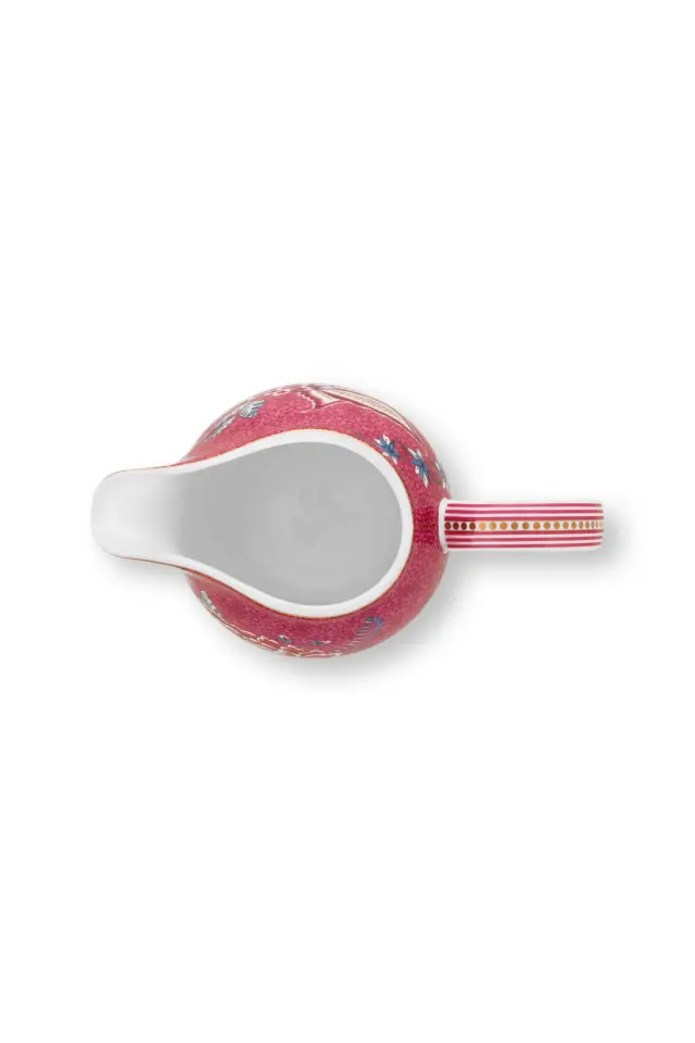 PIP STUDIO ΠΟΡΣΕΛΑΝΙΝΗ ΚΑΝΑΤΑ FLOWER FESTIVAL ΣΚΟΥΡΟ ΡΟΖ 950ml - One size 3