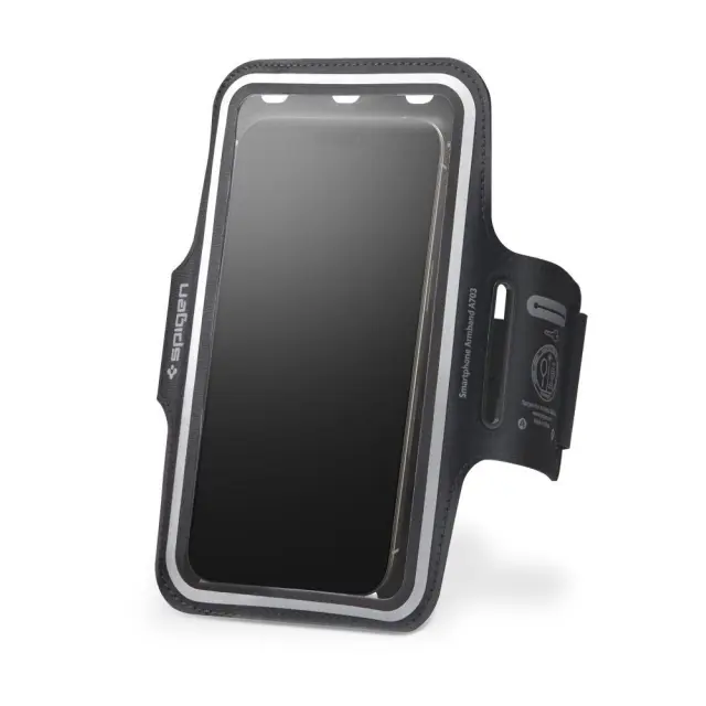 Spigen® A703 Sports Armband Dynamic Shield για Κινητό έως 6.9''- Black
