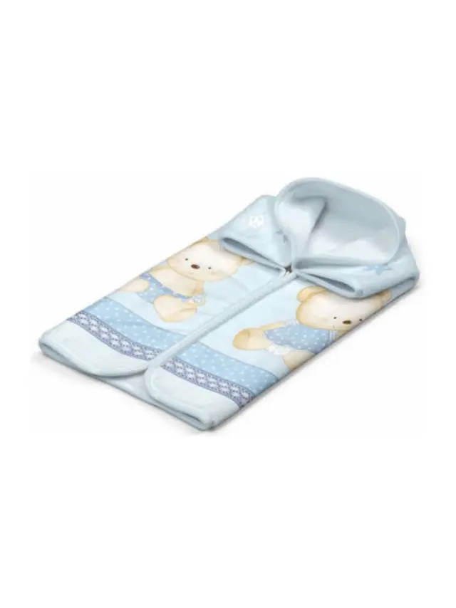 Belpla Κουβέρτα - Σάκος Βελουτέ 80*90 Ster 663 Blue 08922