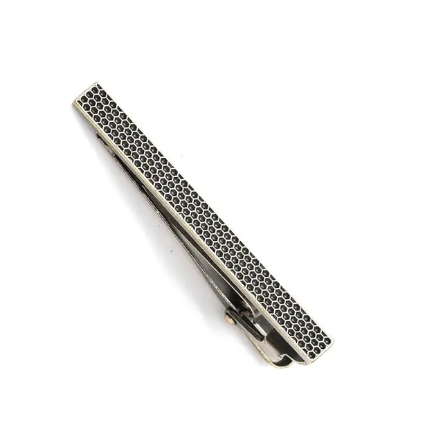 Ασημί Κλιπ Γραβάτας 5 cm – LGD-TC/ANTIQUE/38 2