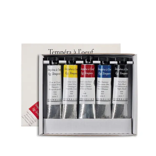 Sennelier Σετ Αυγοτέμπερες 5x21ml