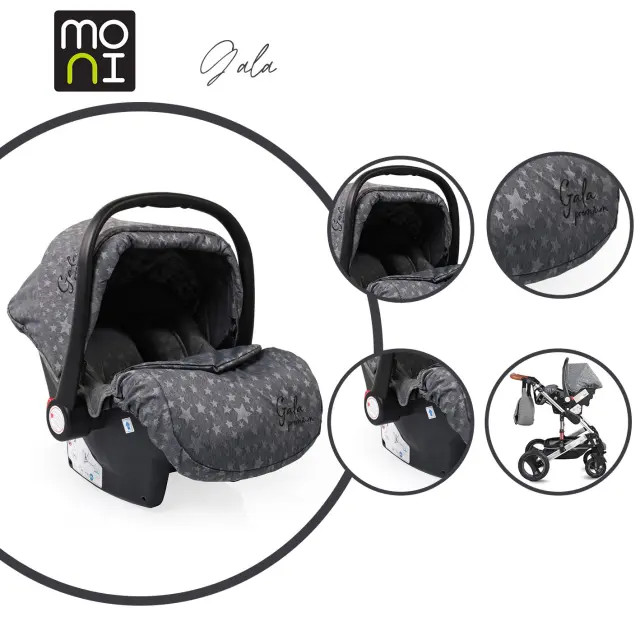 MONI - Car seat Gala Premium stars - 3800146239312