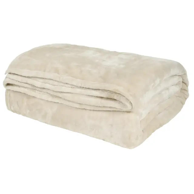 Das Baby Κουβέρτα Velour Αγκαλιάς Relax 1341 Ivory