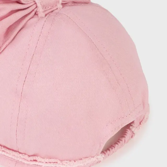 Baby 6 μηνών έως 4 ετών Καπελο φιόγκος Better Cotton ροζ - 48cm 2