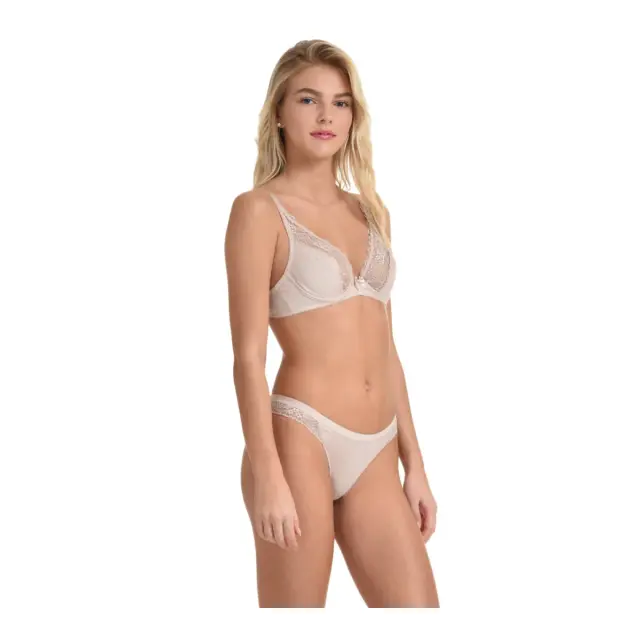 Miss Rosy Γυναικείο Brazil Nature Δαντέλα, Χρώμα Noygat - 2XL 2
