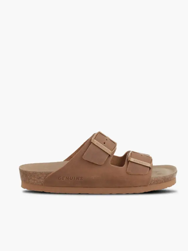 Genuins Πέδιλα Unisex δέρμα Καφέ GEN/HAWAII APURE G104366 CLAY 2