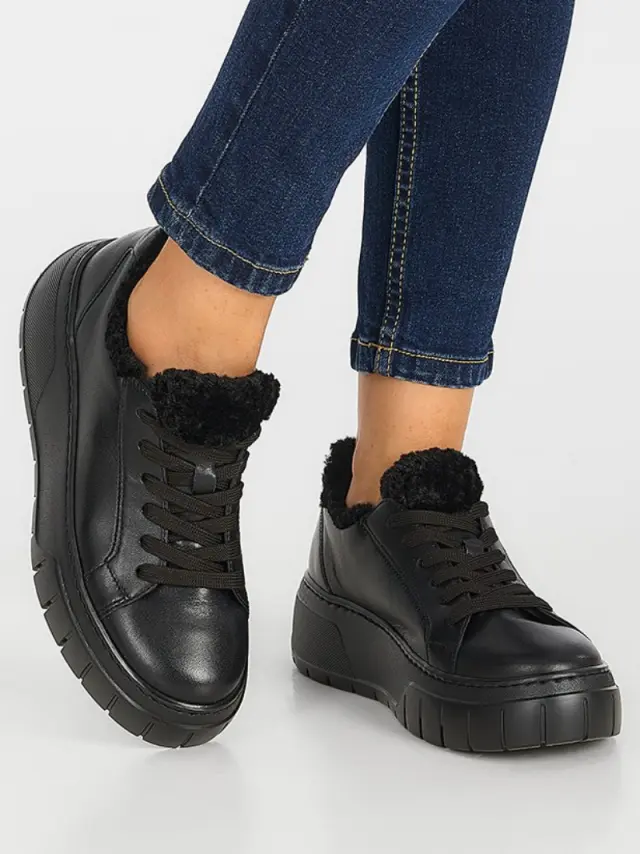 Gabor Sneakers Γυναικείο δέρμα Μαύρο GAB/73221 27-SCHWARZ 2