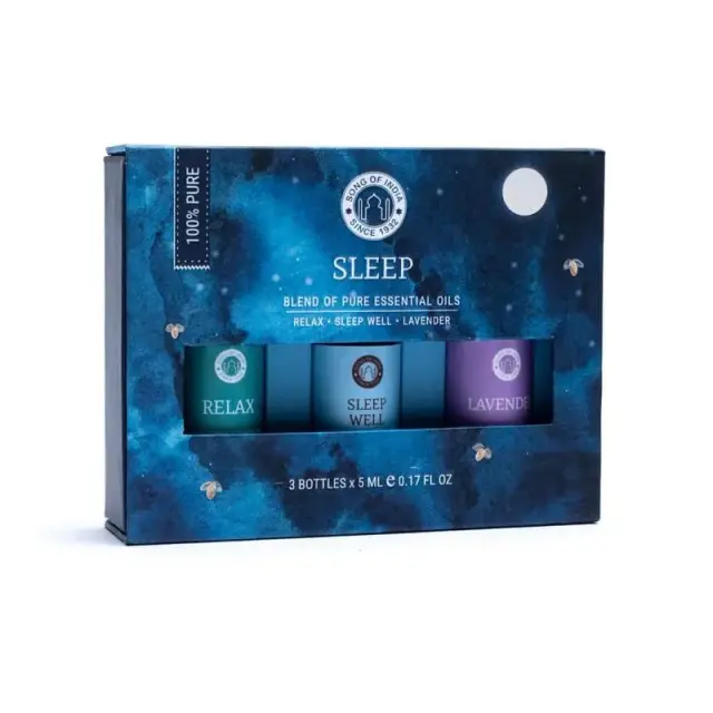 Aromatherapy Gift Set Sleep Blend Essential Oil – Σετ με 3 Αιθέρια Έλαια 5ml