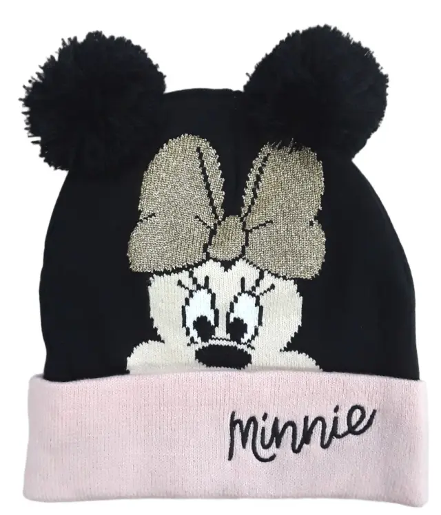 Σκούφος Minnie Black Pink 7120723 - 54 cm (6-10Υ)