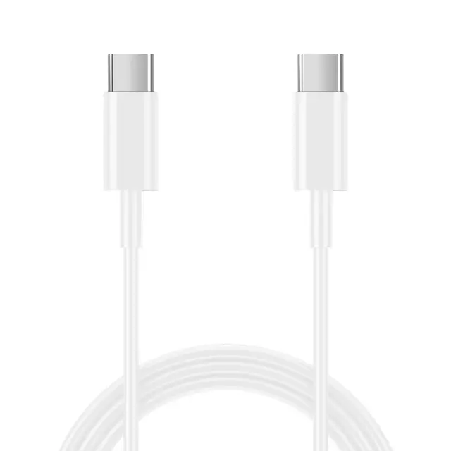 Καλώδιο Σύνδεσης και Φόρτισης Ancus Flow E44 USB-C σε USB-C 2.0A 480Mbps Data Transfer Λευκό 1m 2